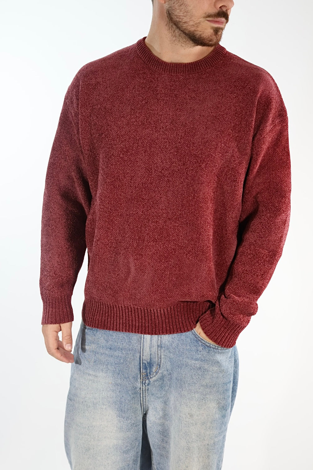 Maglione 525S ciniglia over  GIANNI LUPO