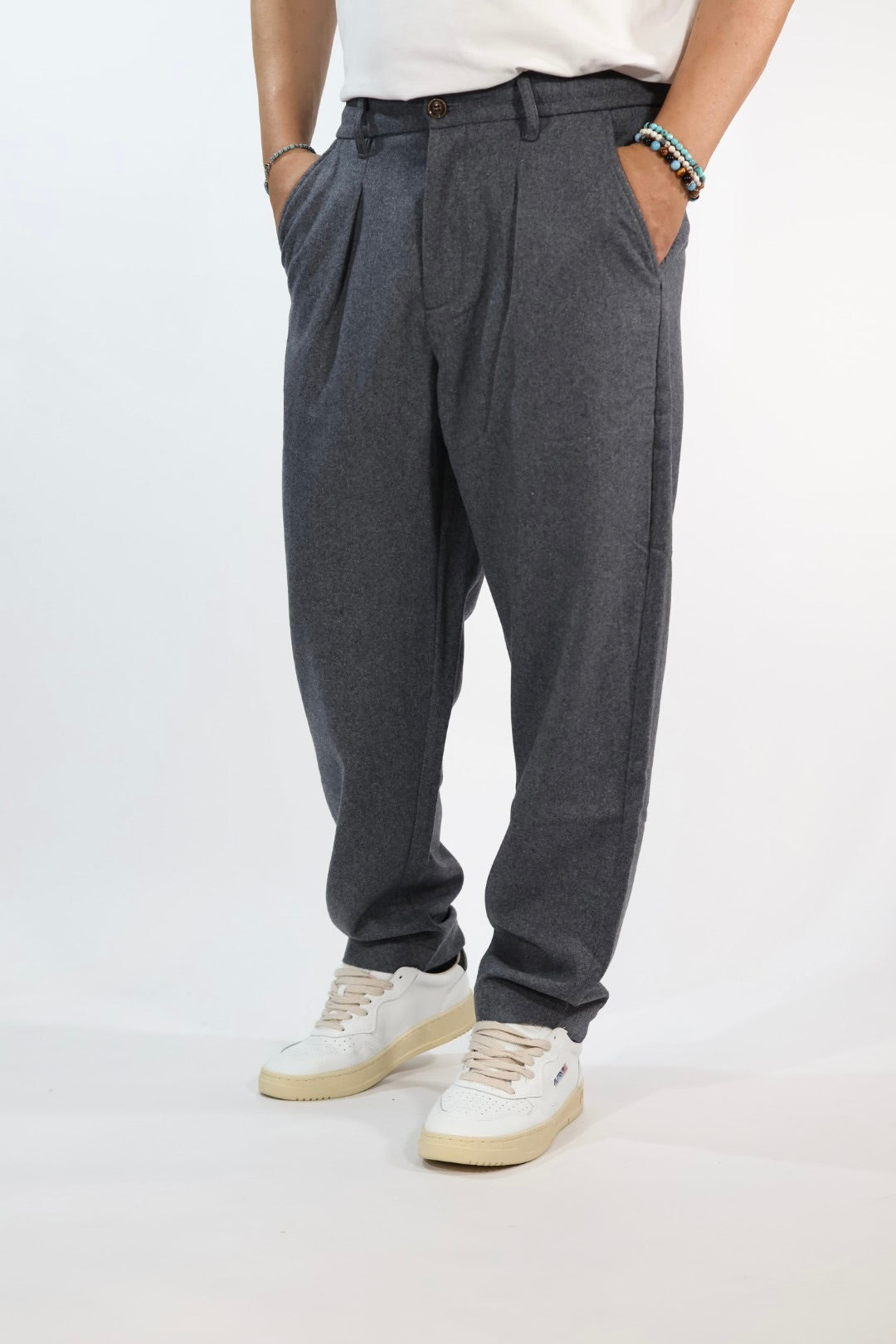 Pantalone 257BD lana GIANNI LUPO