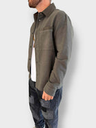 Overshirt eff.felpa verde 186 BL11