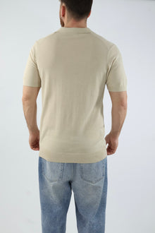 Polo in maglia m/m collo derby M36 OVER-D