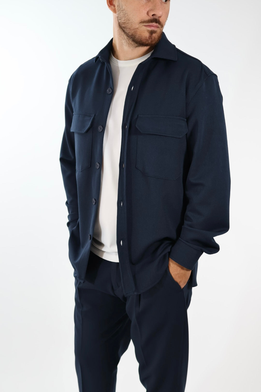Overshirt slim fit J27 OVERD