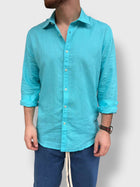 Camicia misto lino BL11