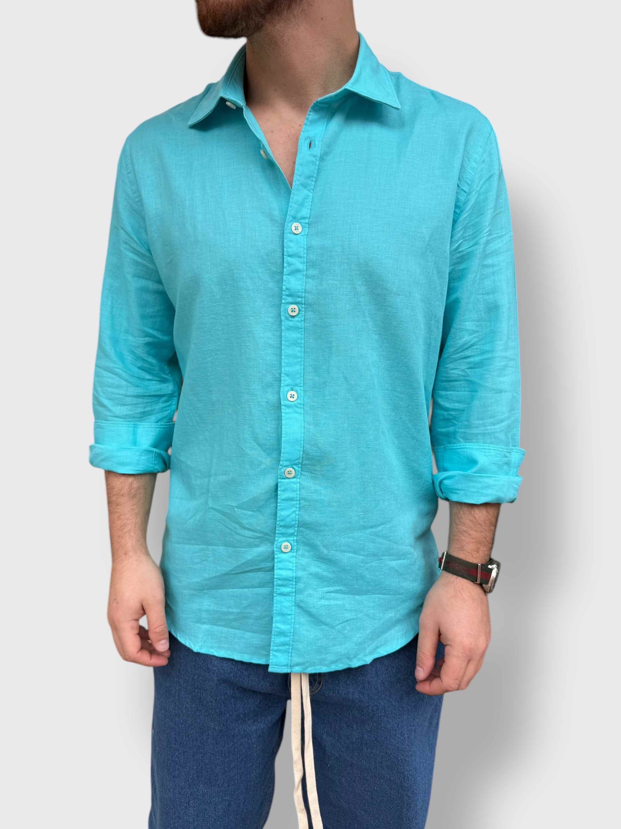 Camicia misto lino BL11