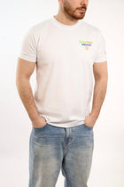T-shirt ricamo happy mood 1853 SUPERCULTURE