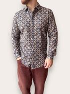 Camicia fantasia cotone BERNA