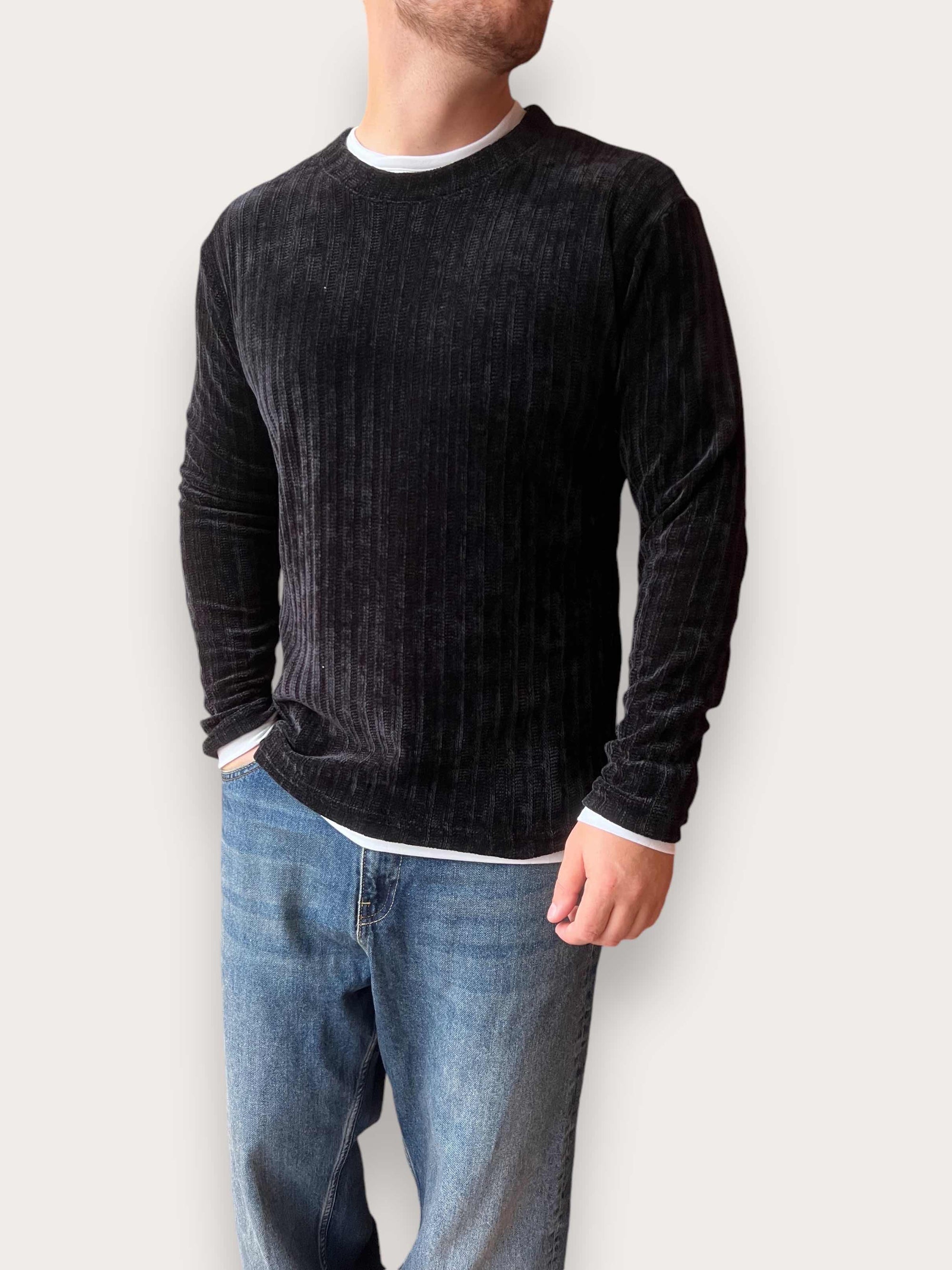 Maglione ciniglia ALTATENSIONE