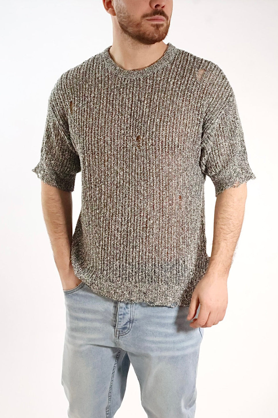 Girocollo m/m traforato 020 BERNA