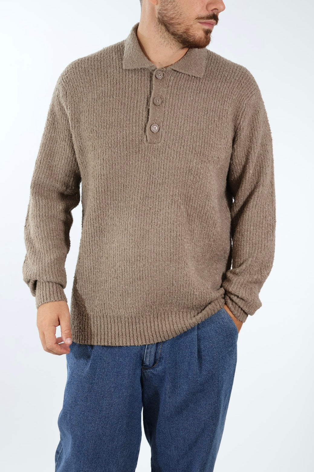 Polo Boucle a coste 324 ONLY E SONS