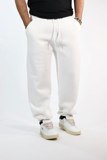 Pantalone 074-128 jogger bianco BERNA