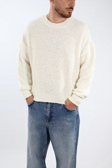 Maglione boucle cropped fit  M65 OVERD