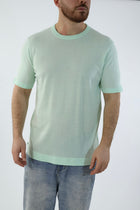T-shirt in maglia paricollo M11  OVER-D