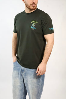 T-shirt ricamo gin tonic therapy  1839 SUPERCULTURE