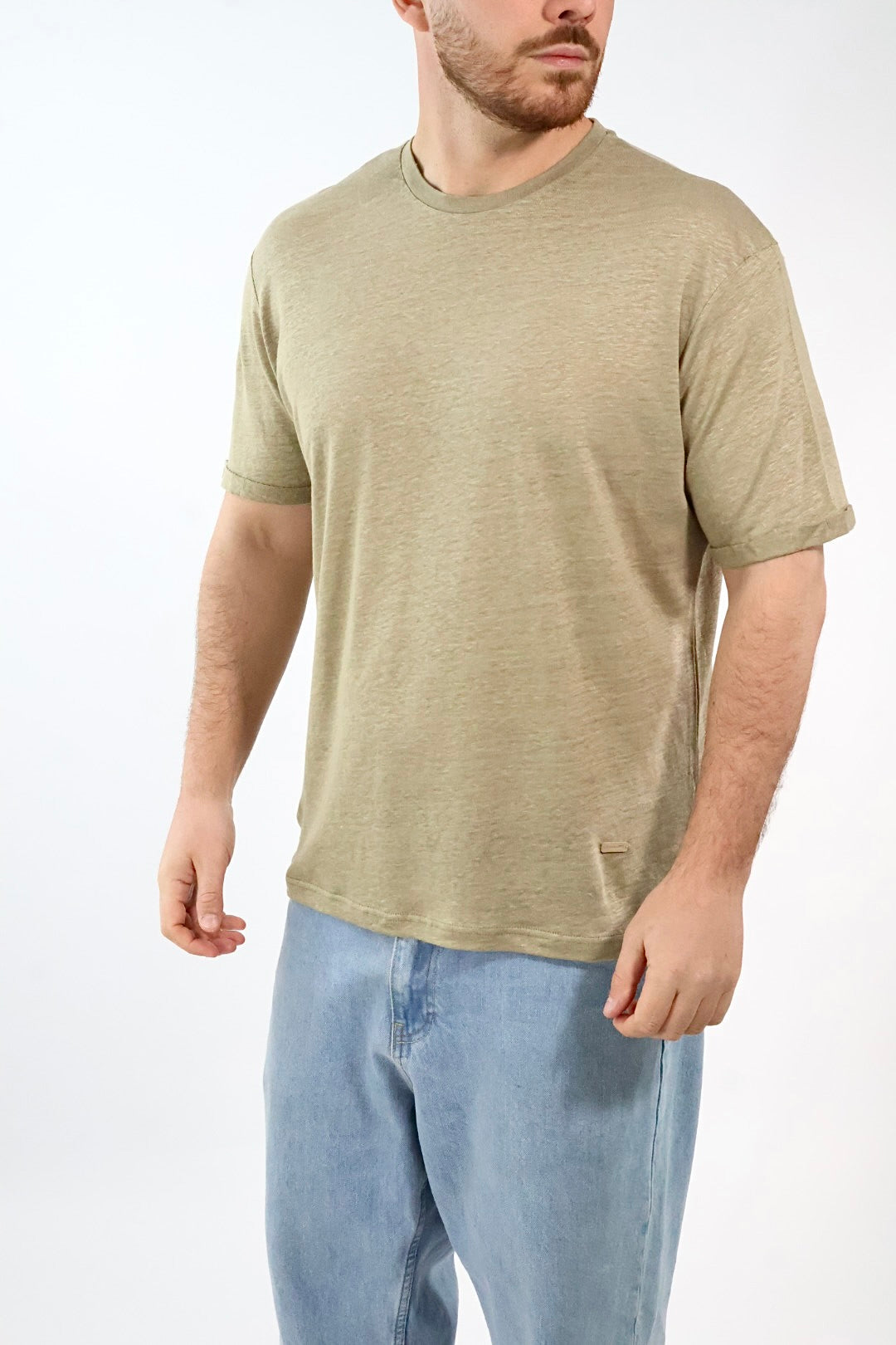 T-shirt lino 087Q GIANNI LUPO