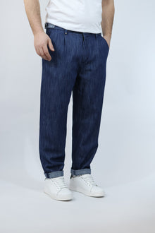 Pantalone cropped camp nou 375 BERNA