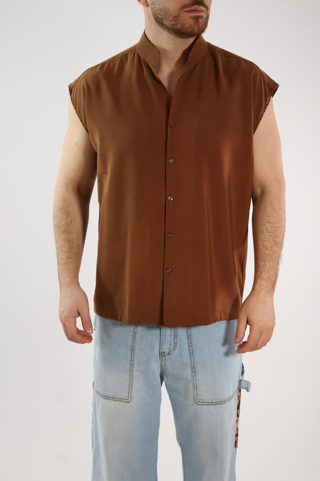 Camicia rayon smanicata C63 OVER-D