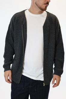Cardigan M60 full zip relaxed fit OVERD