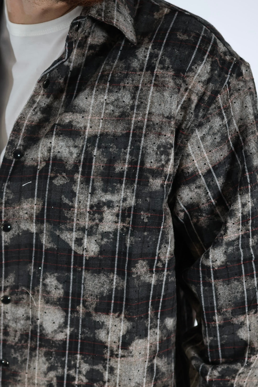 Camicia 307 Cropped strass BERNA