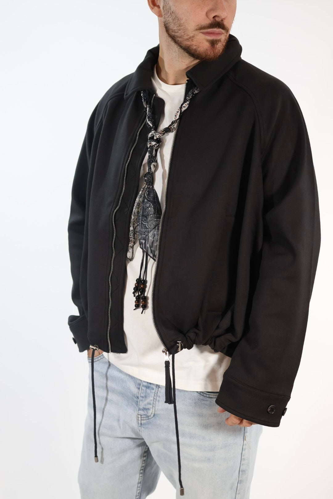 Giacca 391 cropped panno   BERNA