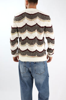 Maglione lanajacquard onde 267 BERNA