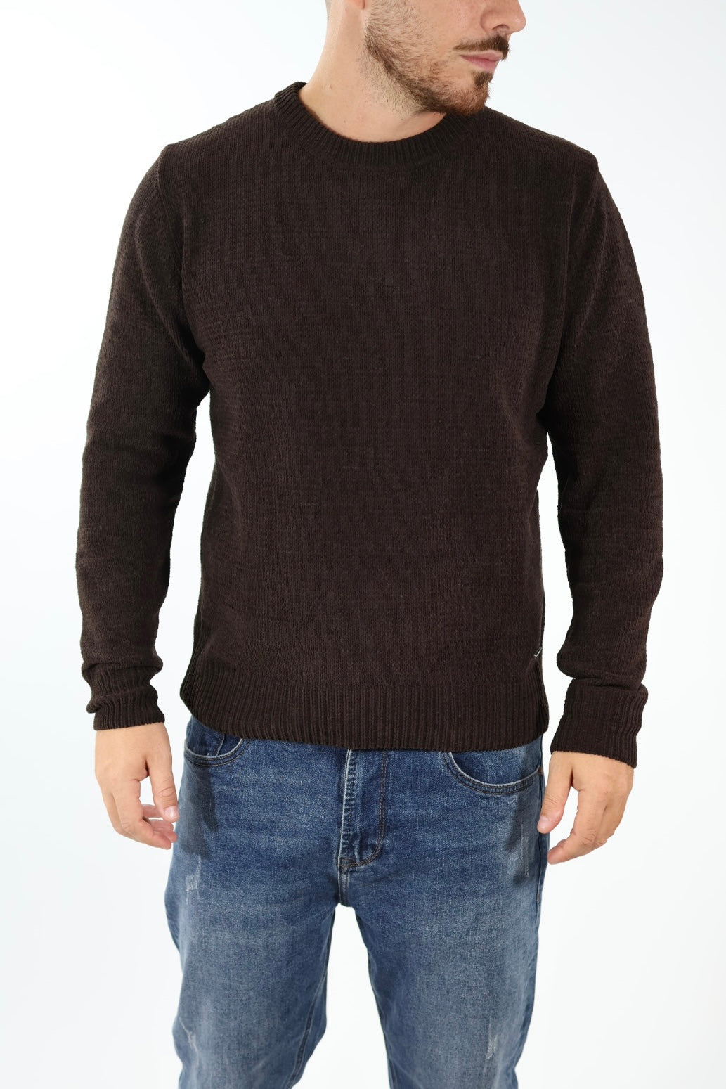 Maglione ciniglia regular 535S GIANNI LUPO