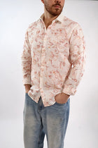 Camicia Lino ricami 841S  GIANNI LUPO