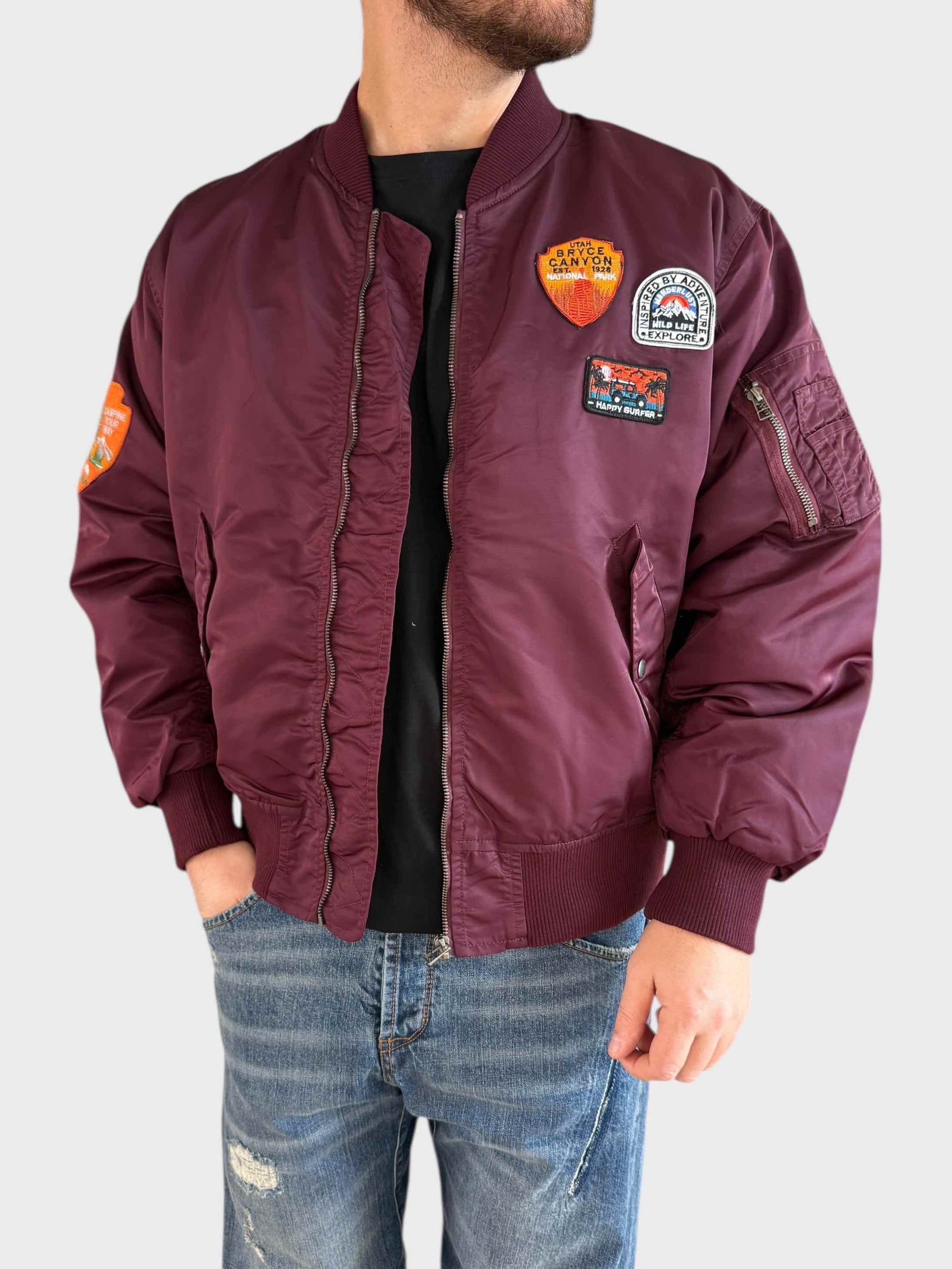Giubbotto bomber patch 298 BERNA