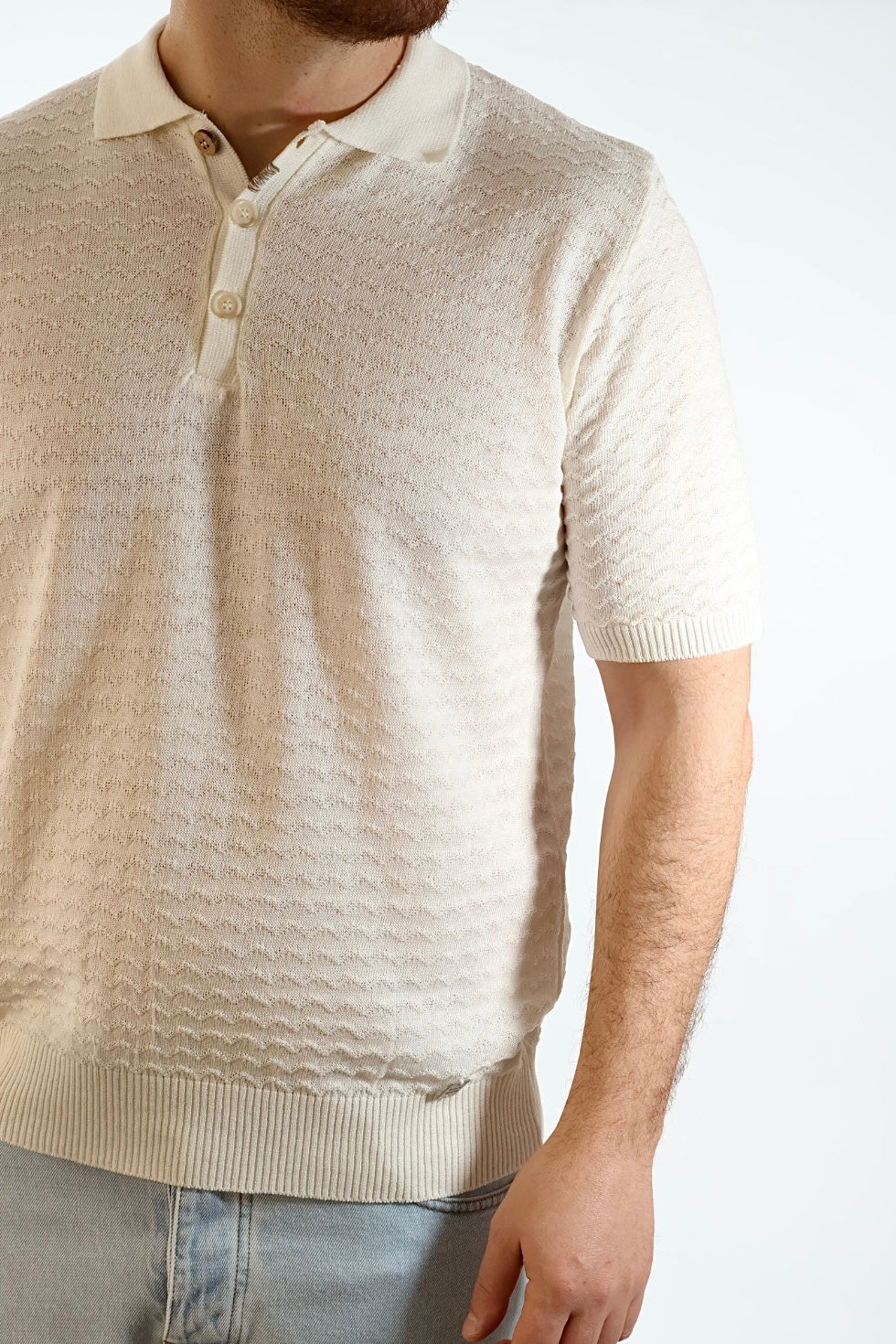 Polo in maglia links puntacci 128 BL11