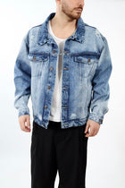 Giacca denim relaxed fit TOM J09 OVER-D