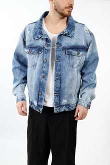 Giacca denim relaxed fit TOM J09 OVER-D