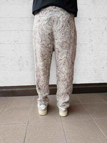 Pantalone Lino/viscosa fantasia  BL11