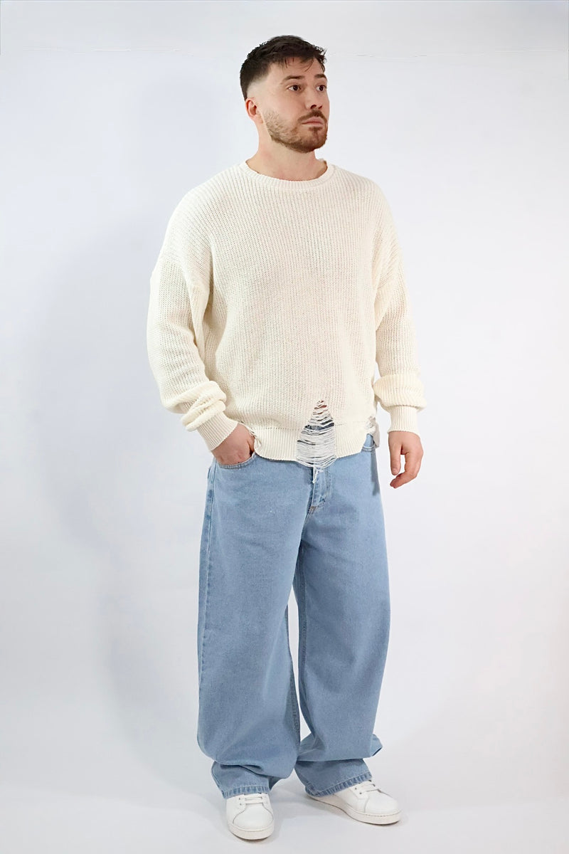 Maglione strappi MA/05 NEW JOB BRAND