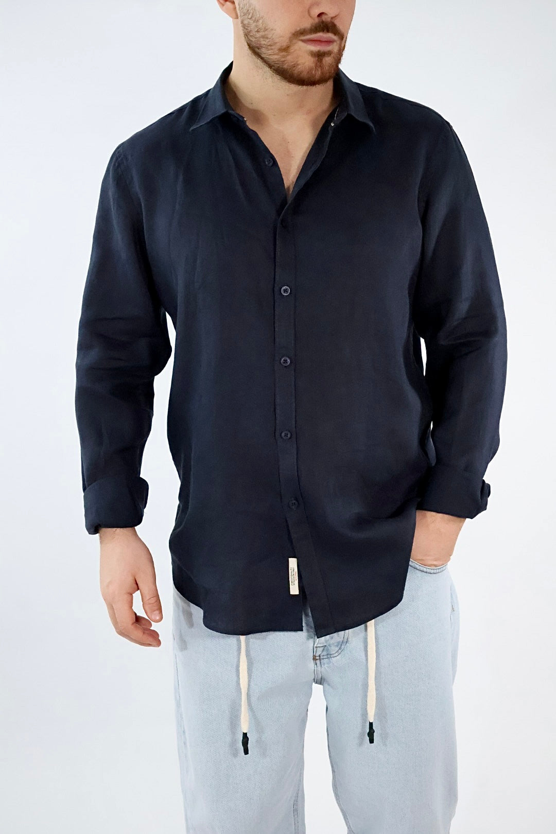 Camicia Lino 619S GIANNI LUPO