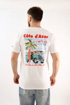 T-shirt stampa cote d’azur A1919 SUPERCULTURE