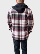Giacca check imbottita BL11