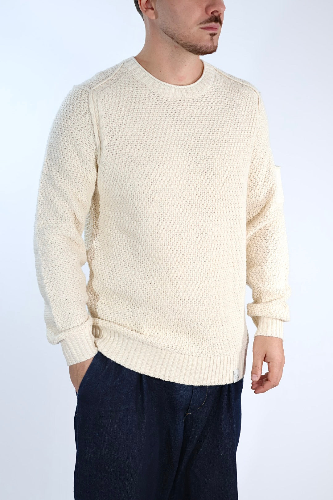 Maglioncino rossi17 girocollo slub  BL11