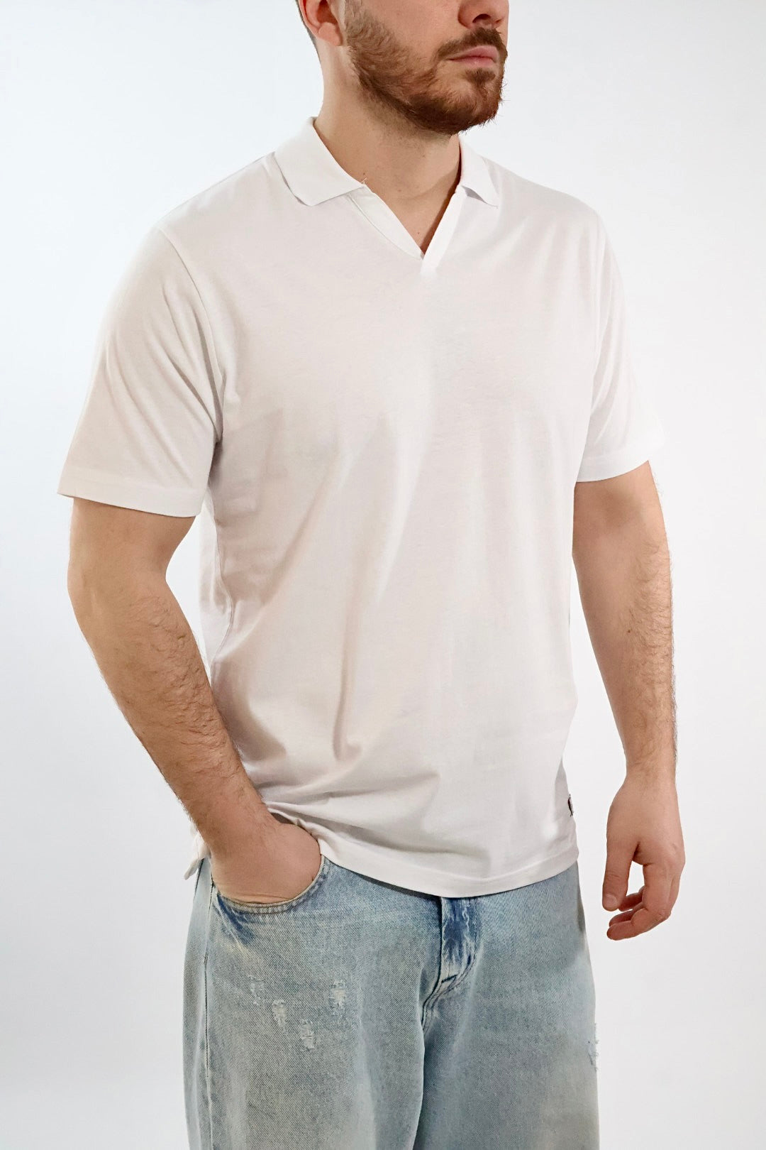 Polo cotone derby Afrodite002 BL11