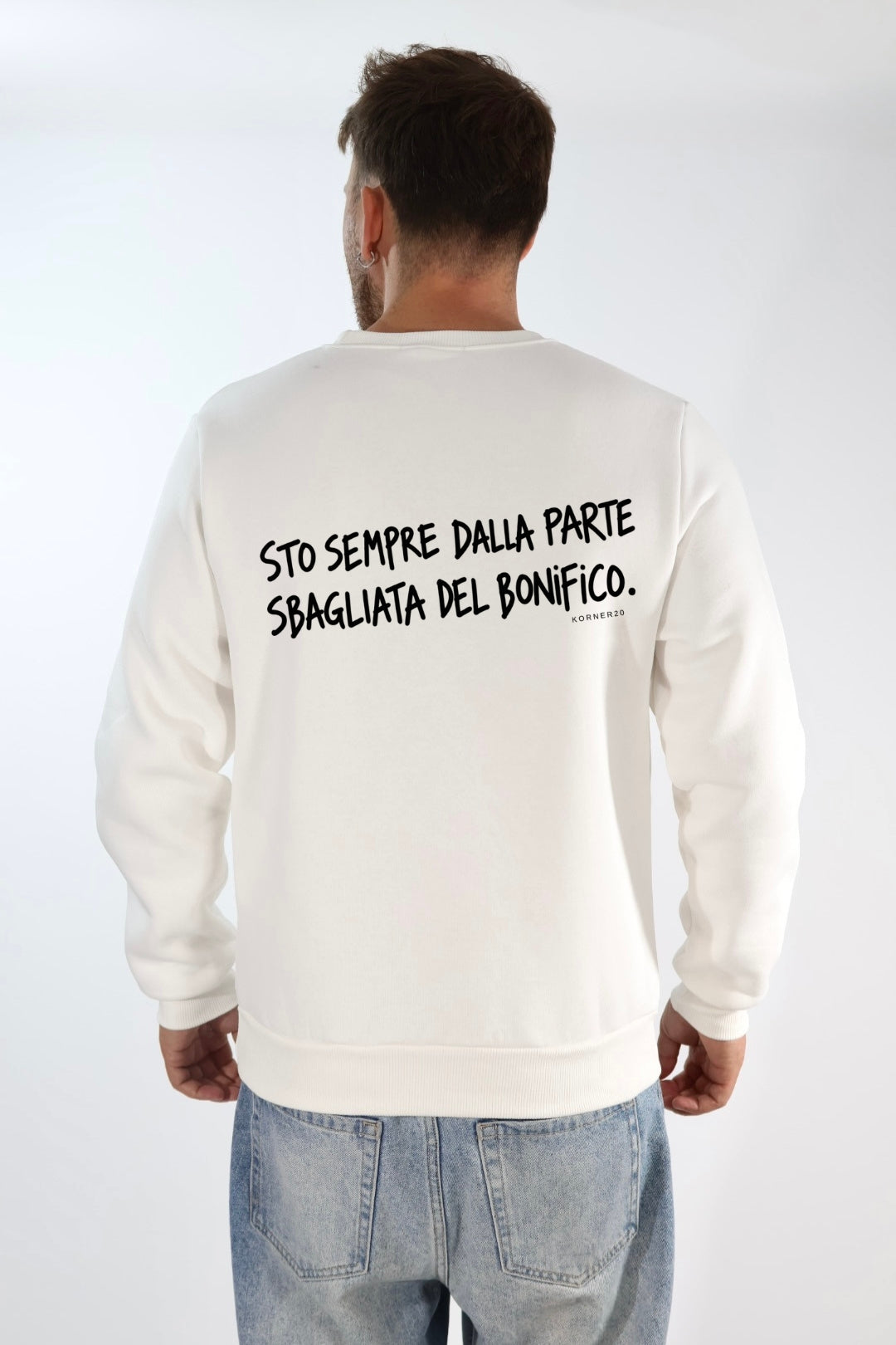 Felpa Bonifico girocollo KORNER20