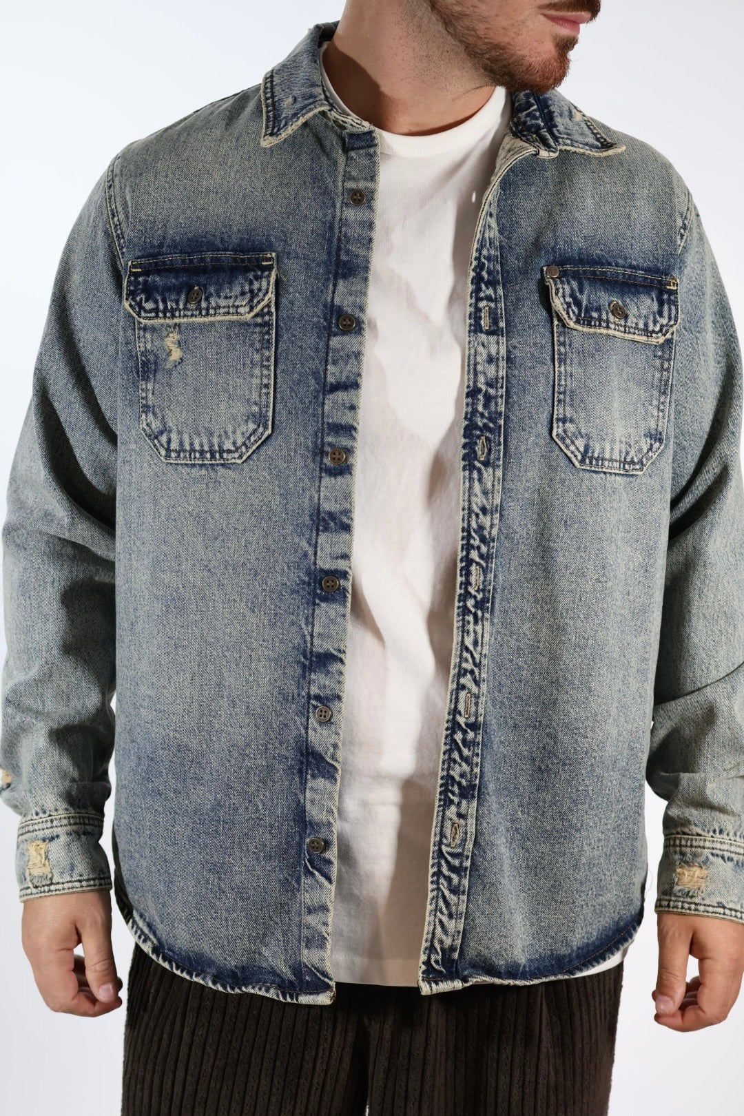 Overshirt  RAMD39 komi denim PONT