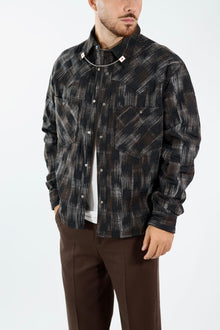Giacca/camicia quadro nylon 381 BERNA