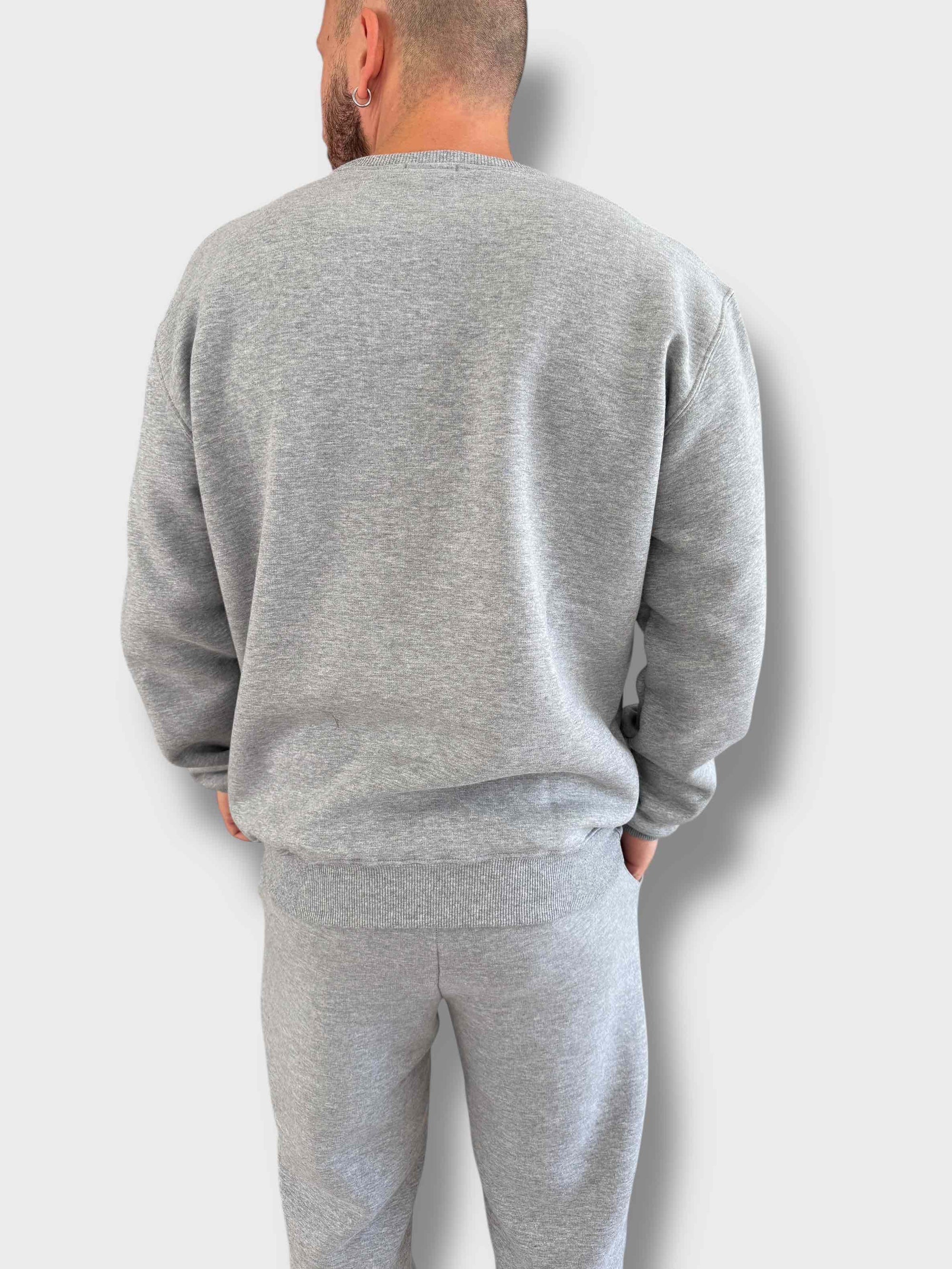 Felpa girocollo logo 020 BERNA