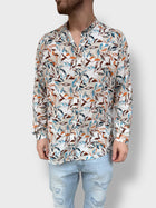 Camicia viscosa floreale OVERD