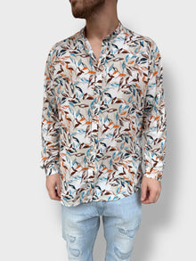 Camicia viscosa floreale OVERD