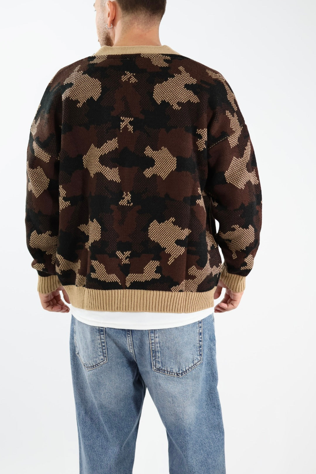 Cardigan camo relaxed fit M81 OVERD