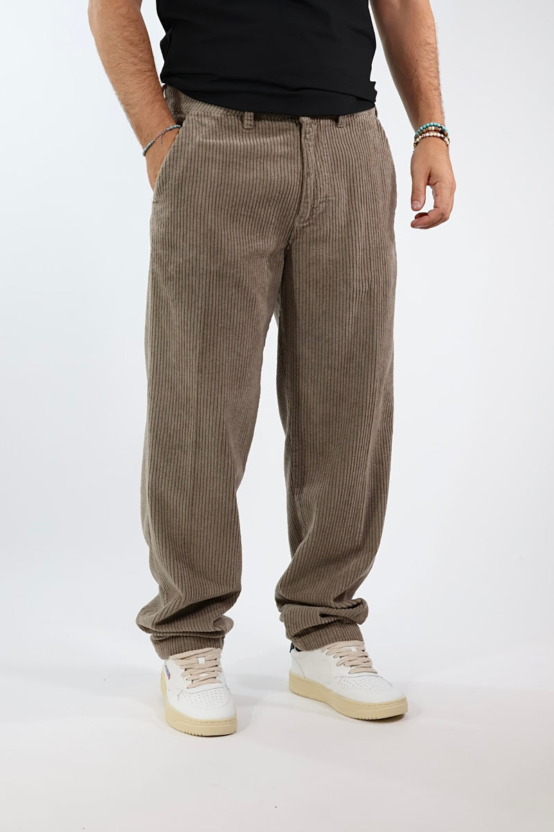 Pantalone velluto Meleda chino loose RV5FAN PONT