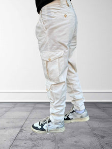 Pantalone cargo goffrato BL11