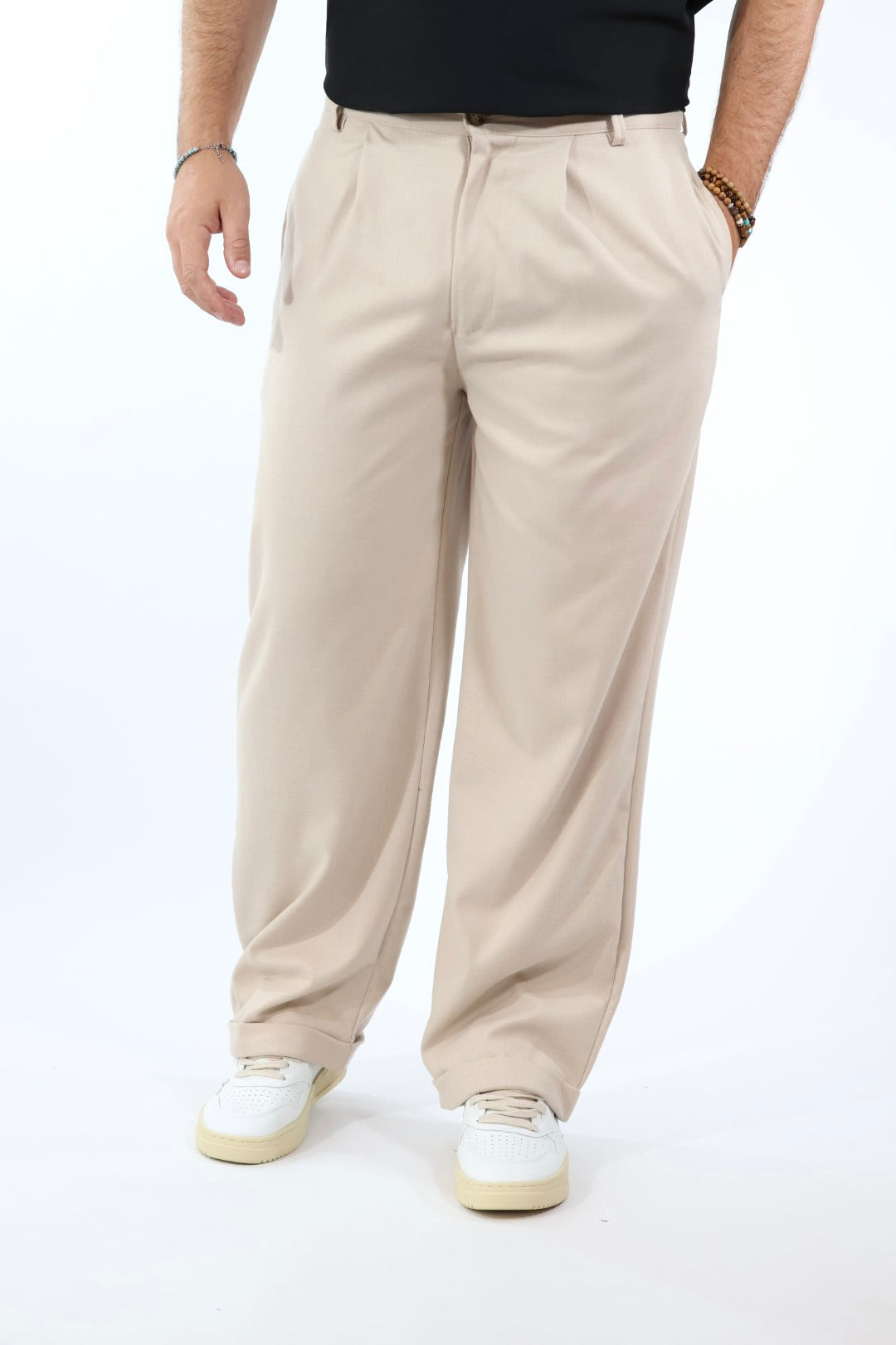 Pantalone japan panno risvolto BLK22137 BL11