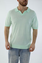 Polo in maglia m/m collo derby M36 OVER-D