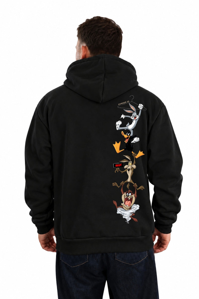 Felpa Looney cappuccio KORNER20