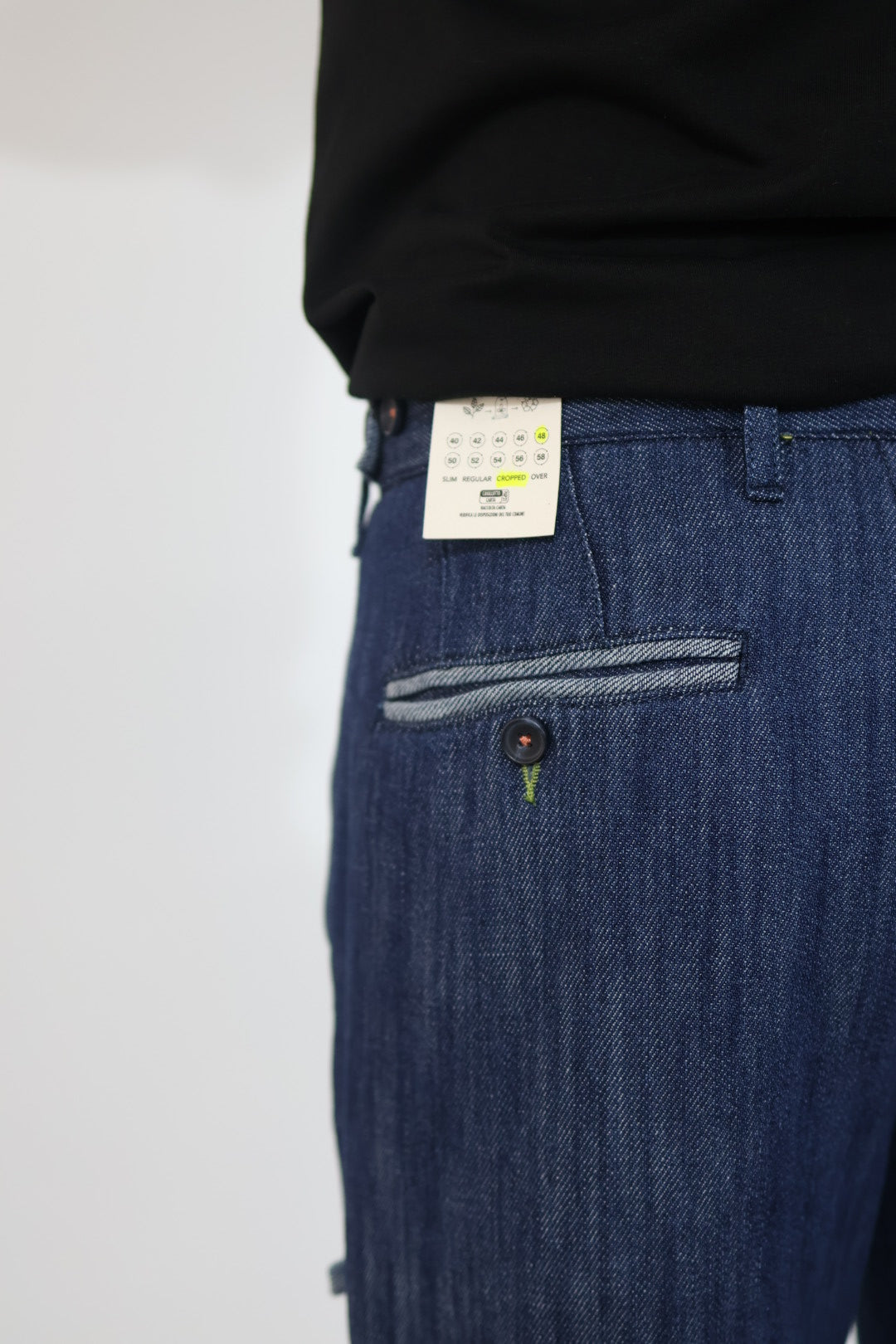 Pantalone cropped camp nou 375 BERNA