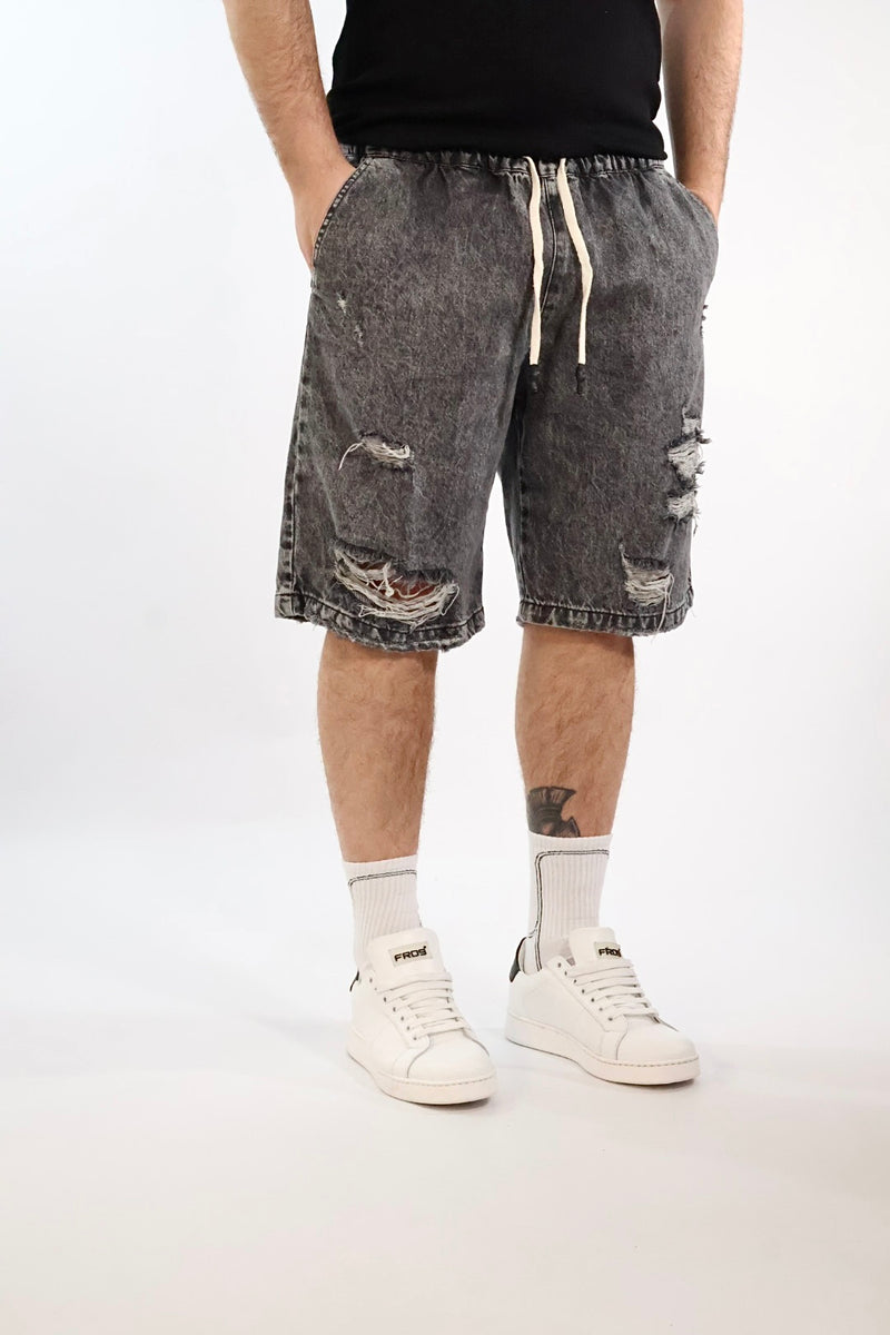 Bermuda denim coulisse  411  BL11